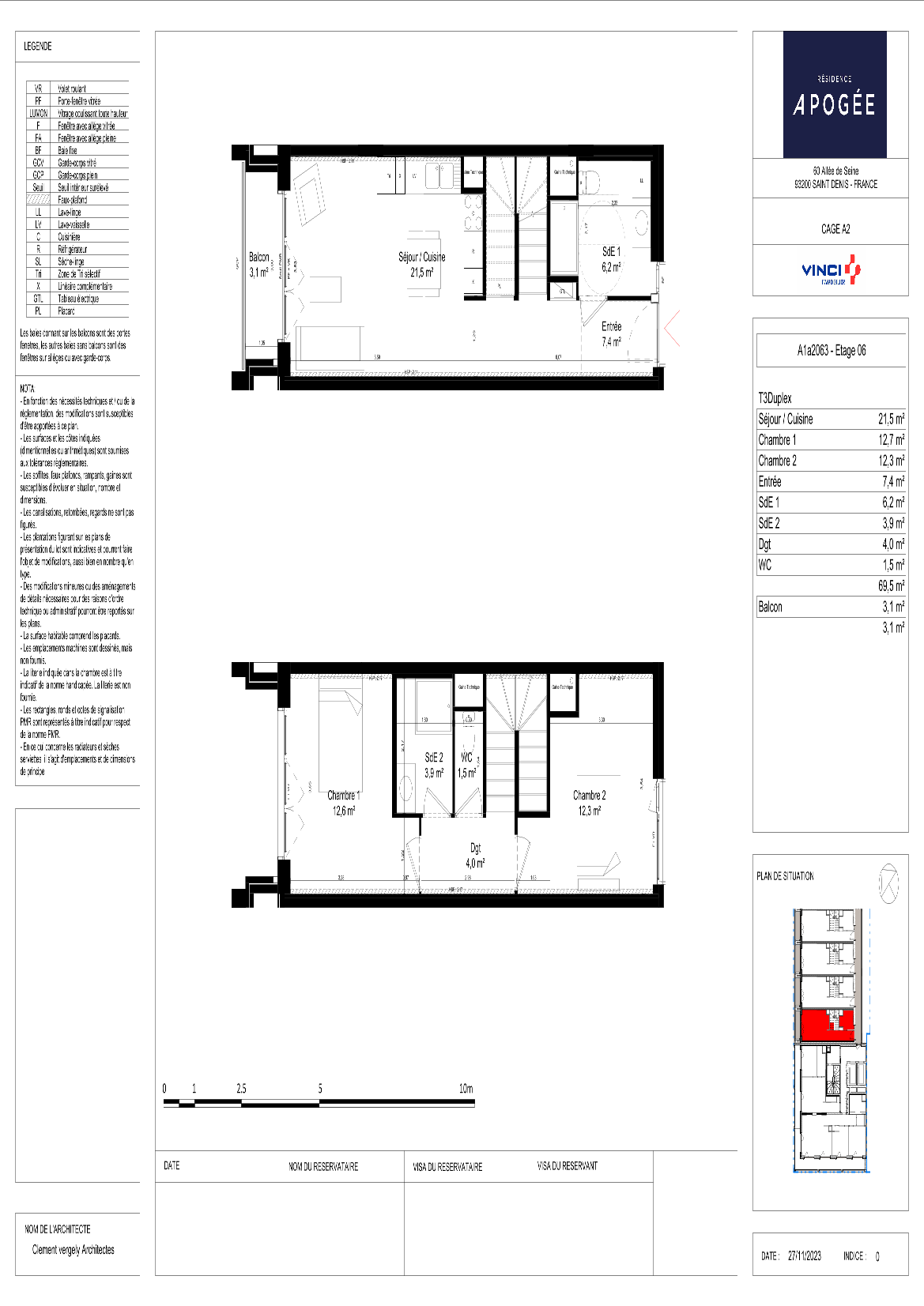 Immobilier neuf à SAINT DENIS - APOGEE | VINCI Immobilier