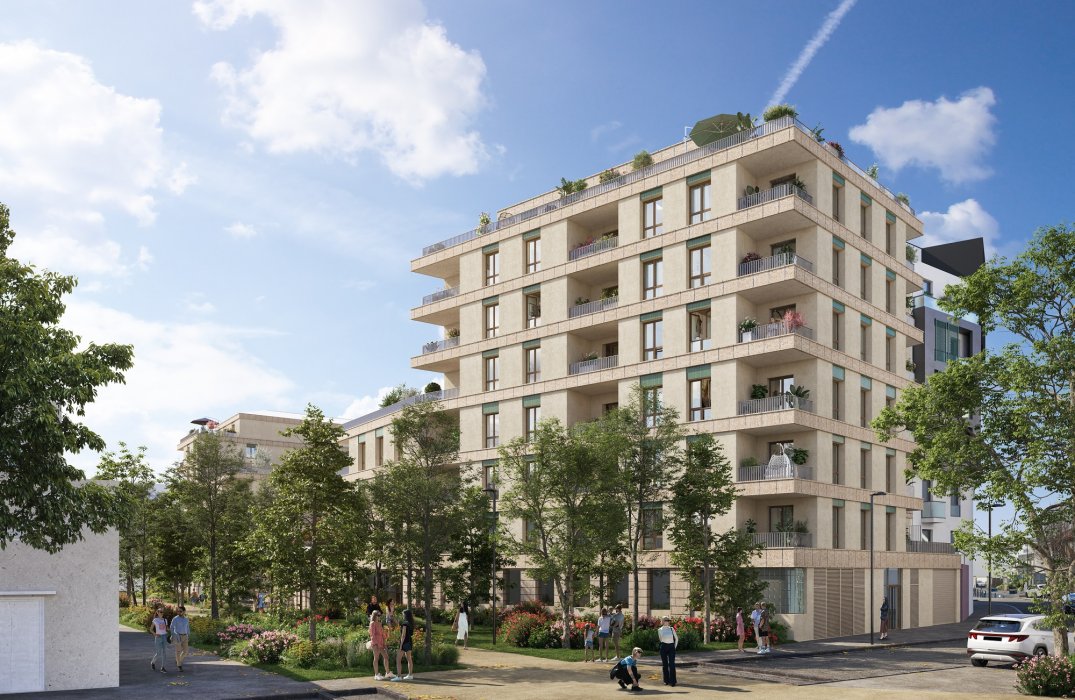 programme immobilier neuf à AUBERVILLIERS - PASSERELLE DU CHEMIN VERT VINCI Immobilier