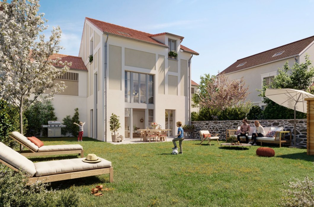 LE CLOS DES CHATAIGNIERS - Web - Perspective principale