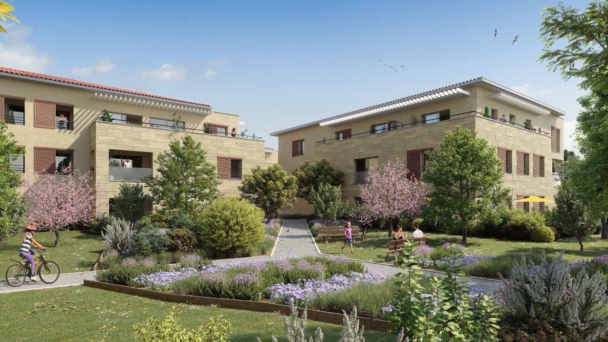 programme immobilier neuf à AIX EN PROVENCE - MOSAIK VINCI Immobilier