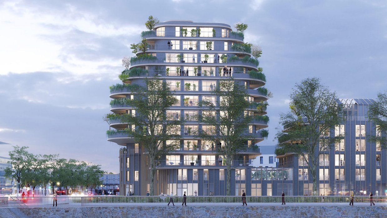 programme immobilier neuf à ANGERS - ARBORESCENCE VINCI Immobilier