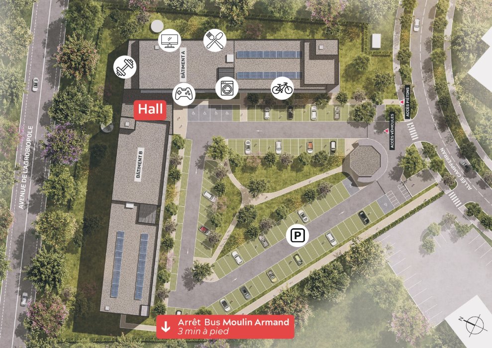 CAMPUS TOLOSAN - Web - Illustration