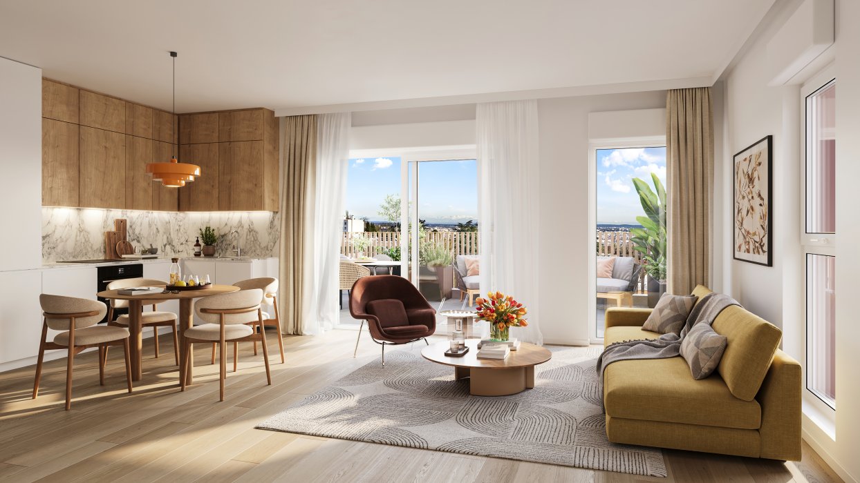 programme immobilier neuf à CALUIRE-ET-CUIRE - LE CALISTÉ VINCI Immobilier