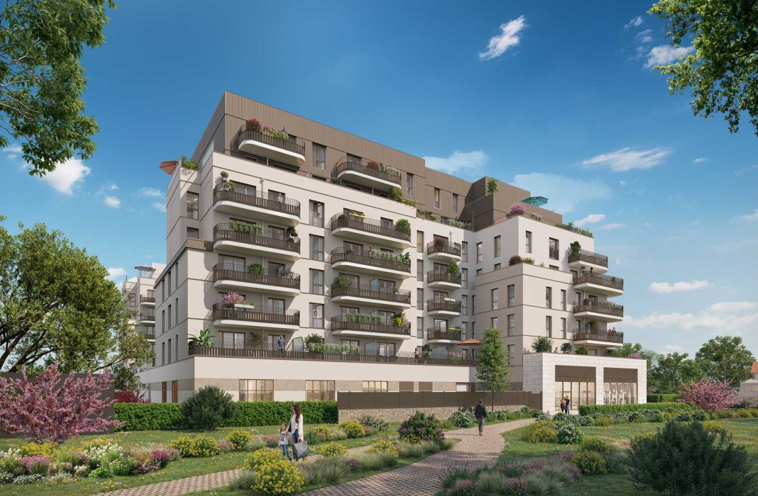 programme immobilier neuf à CHILLY MAZARIN - LE VERGER D'EFFIAT VINCI Immobilier