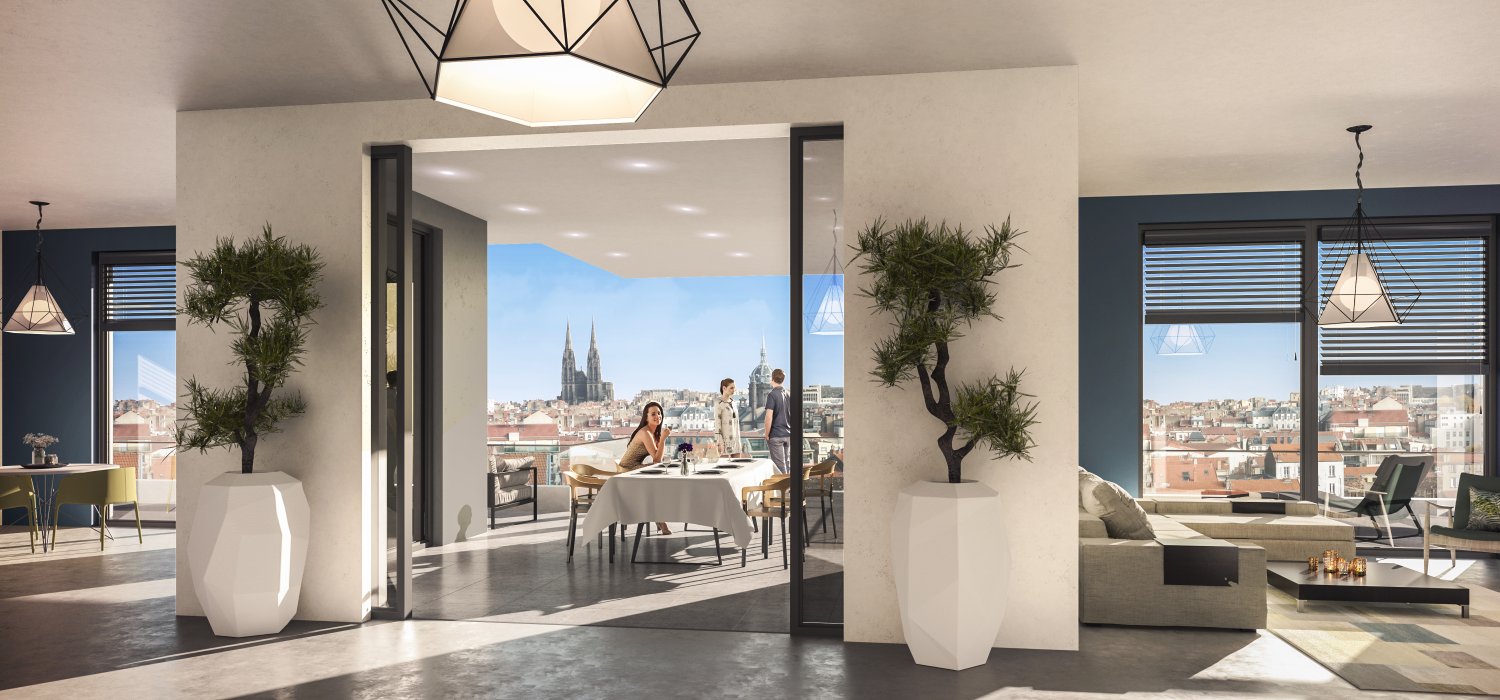 programme immobilier neuf à CLERMONT-FERRAND - LES ALLÉES BLATIN - TRANCHE 3 VINCI Immobilier