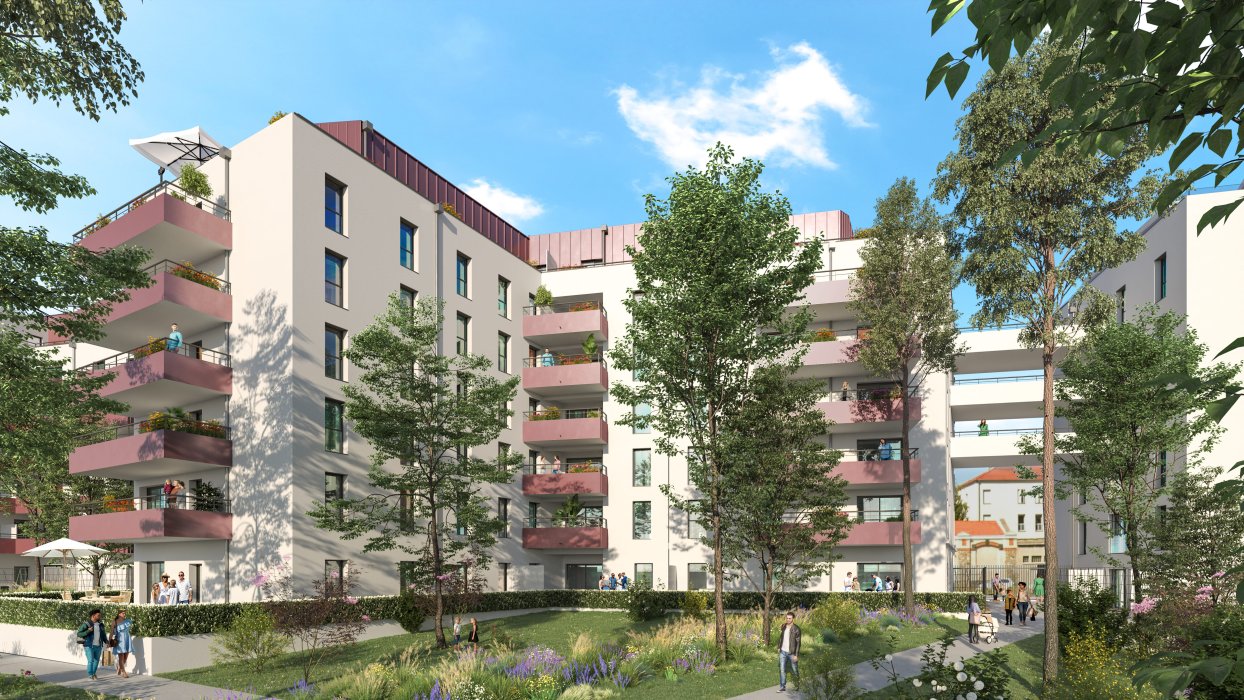 programme immobilier neuf à CLERMONT-FERRAND - LES ALLÉES BLATIN - TRANCHE 3 VINCI Immobilier