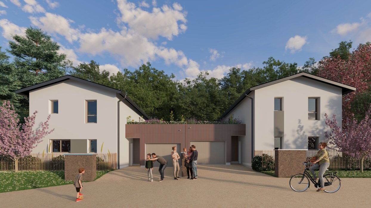 programme immobilier neuf à DÉCINES-CHARPIEU - LE HAMEAU DES AMOUREUX VINCI Immobilier