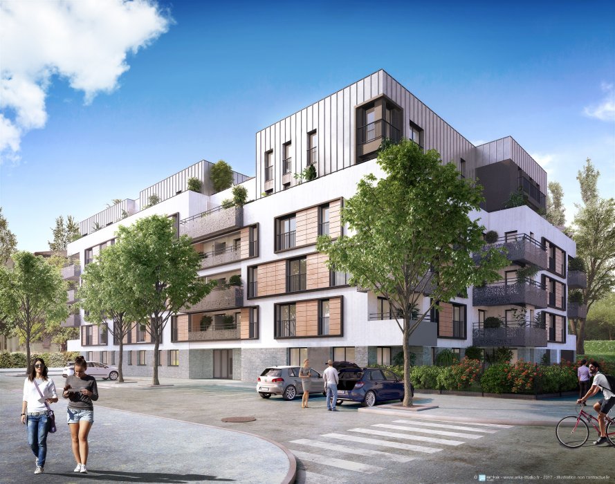 programme immobilier neuf à FONTENAY-LE-FLEURY - L'YDEAL VINCI Immobilier