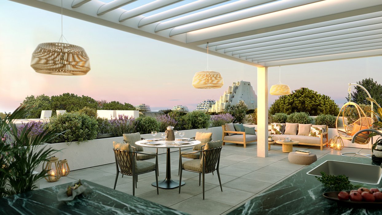 programme immobilier neuf à LA GRANDE MOTTE - CARRE SAPHIR VINCI Immobilier