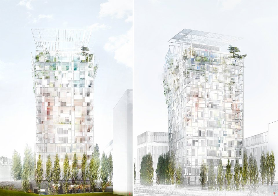 programme immobilier neuf à LYON - YCONE BY JEAN NOUVEL VINCI Immobilier