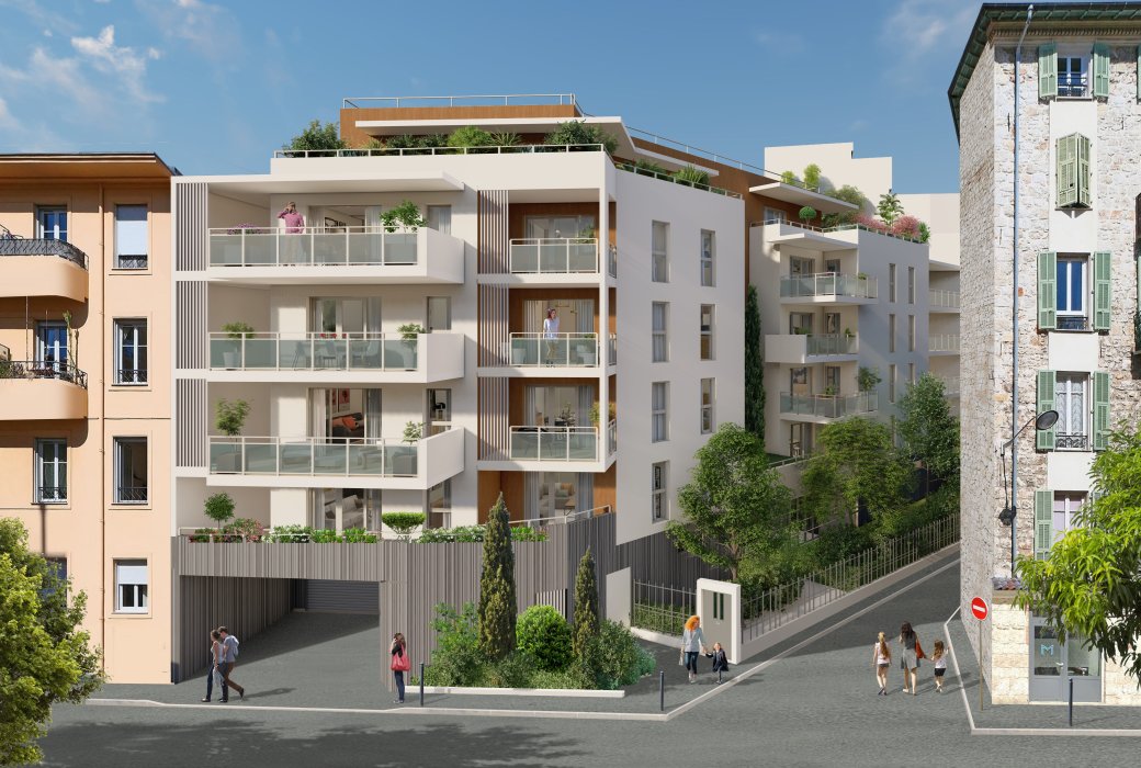 programme immobilier neuf à NICE - CASTEU BEAUMONT VINCI Immobilier
