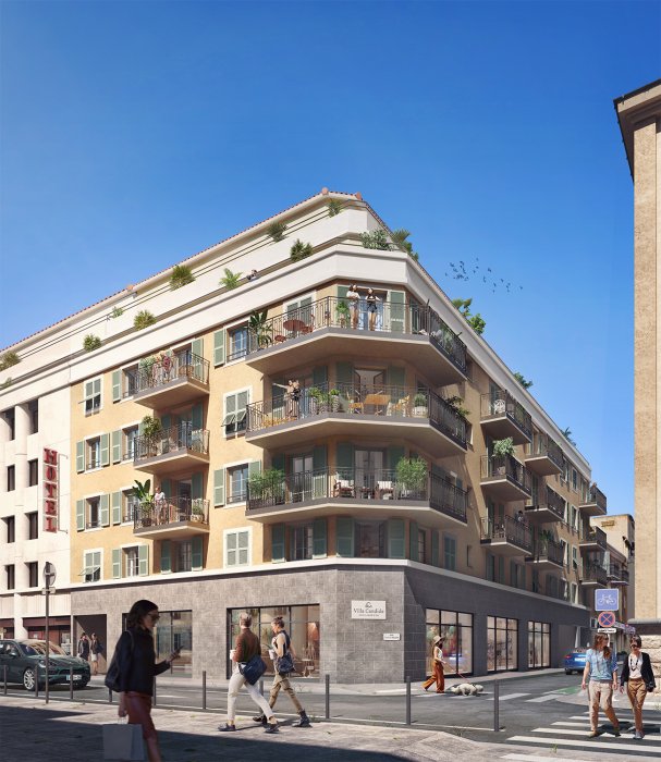 programme immobilier neuf à NICE - VILLA CANDIDE VINCI Immobilier