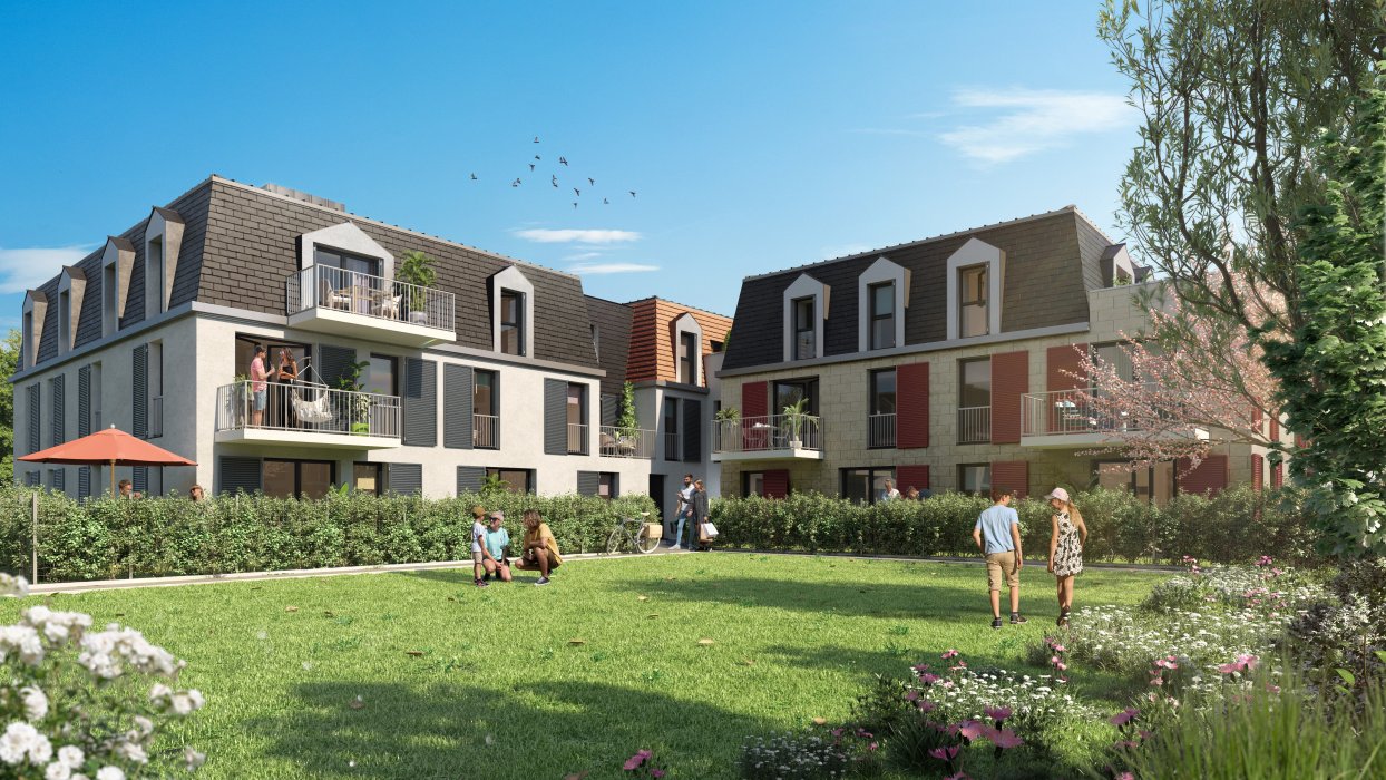 programme immobilier neuf à SENLIS - LE DOMAINE D'ORÉA VINCI Immobilier