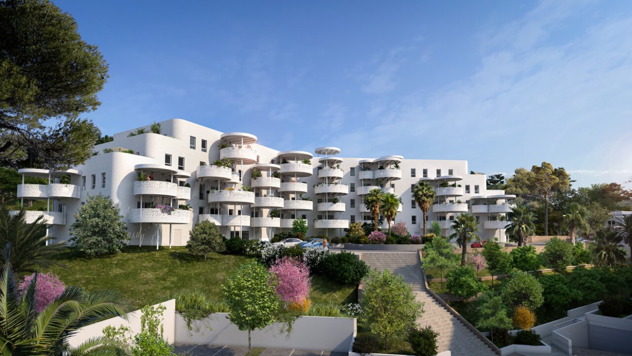 programme immobilier neuf à LA SEYNE-SUR-MER - LA PRESQU'ÎLE - Villas et Appartements VINCI Immobilier