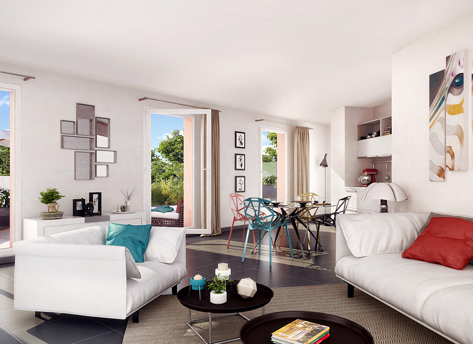 ONE PLAZA - BAT E - LOGT ACCESS - Web - Perspective principale
