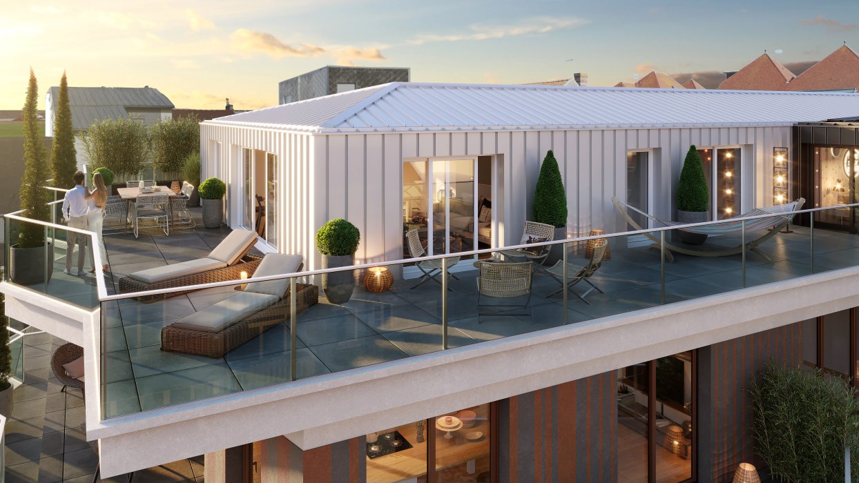 programme immobilier neuf à LE TOUQUET-PARIS-PLAGE - ALCÔVE VINCI Immobilier