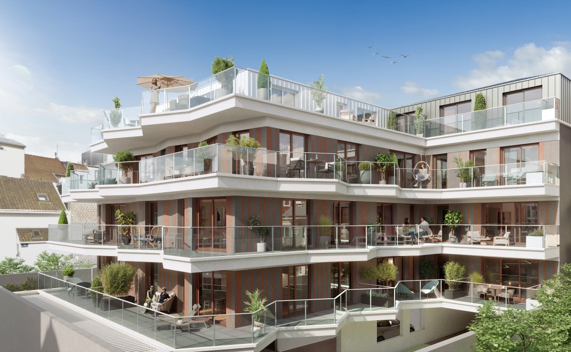 programme immobilier neuf à LE TOUQUET-PARIS-PLAGE - ALCÔVE VINCI Immobilier