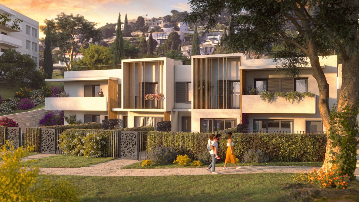 programme immobilier neuf à VALLAURIS - PUR AZUR VINCI Immobilier