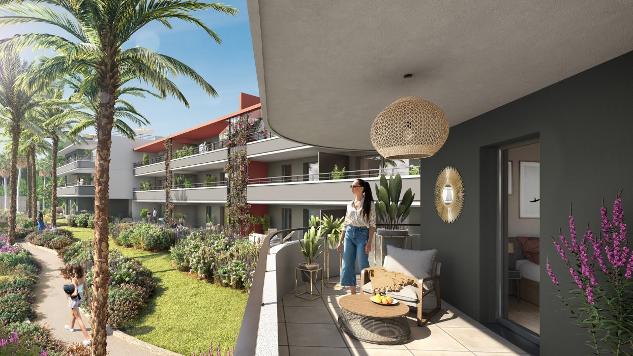 programme immobilier neuf à VILLENEUVE-LOUBET - CALYPSEA VINCI Immobilier